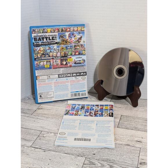 Super Smash Bros. (Wii U, 2014) Video Game CIB Nintendo Video Game - Picture 2 of 3